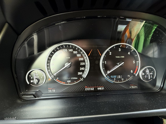 BMW X5 F15 odometer (Headup)
