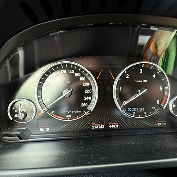 BMW X5 F15 odometer (Headup)