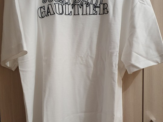 Футболка с вышивкой Jean Paul Gaultier унисекс размер M
