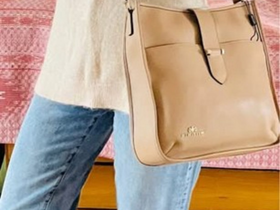 Wittchen uus mahukas crossbody kott nahast