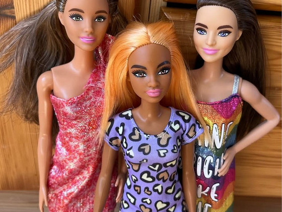 Набор кукол Barbie Fashionistas