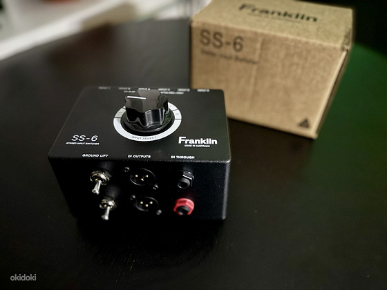 Franklin Audio SS-6 стерео входной переключатель DI