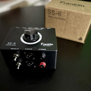 Franklin Audio SS-6 стерео входной переключатель DI