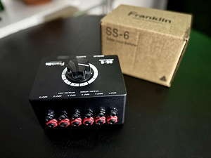 Franklin Audio SS-6 Stereo Input Switcher DI (2 foto / 2)