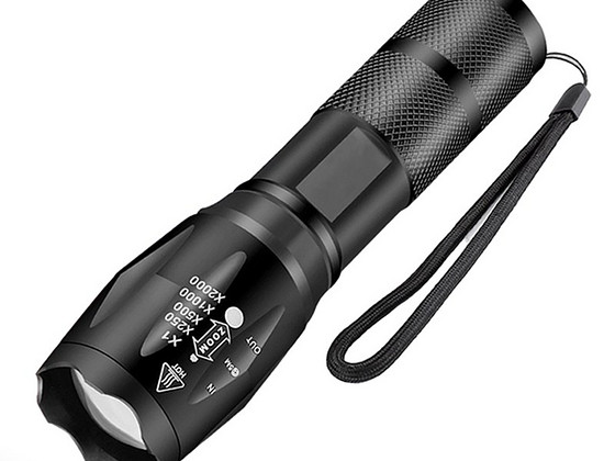 Led фонарик lanterna, T6- 1000 lm, новый