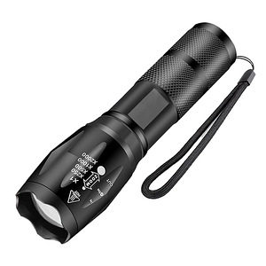 LED taskulamp lanterna, T6-1000 lm, uus (1 foto / 9)
