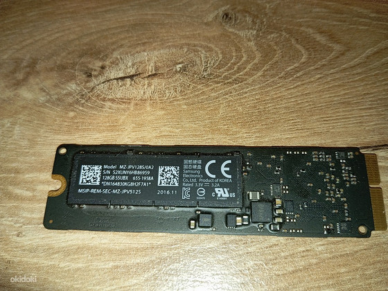Продам ssd MacBook 128gb