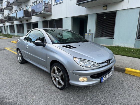 Peugeot 206 cc, 2004 г. кабриолет