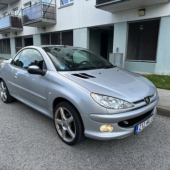 Peugeot 206 cc, 2004 г. кабриолет