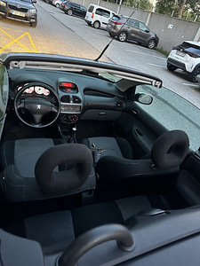 Peugeot 206 cc, 2004 a. kabriolett (8 foto / 8)