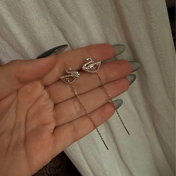 Swarovski luigekujulised kõrvarõngad