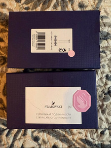 Серьги лебеди Swarovski (2 фото из 2)
