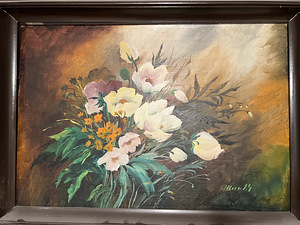 Iiris Uuki maal „Lilled tuules” 69x48cm (1 foto / 4)