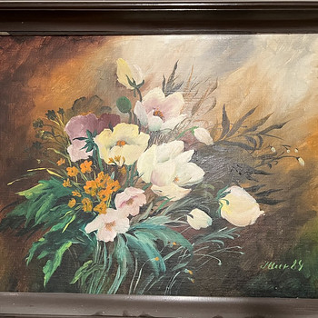 Iiris Uuki maal „Lilled tuules” 69x48cm