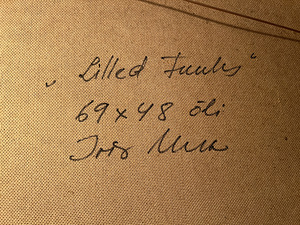 Iiris Uuki maal „Lilled tuules” 69x48cm (4 foto / 4)