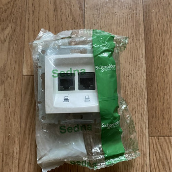 Sedna - двойная розетка для данных - RJ45 cat.5e STP