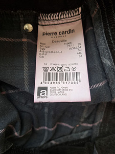 Pierre Cardin Deauville, velvetpüksid, mustad, W34/L34 (5 foto / 5)