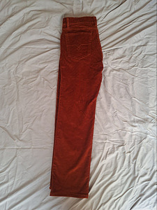 Pierre Cardin Deauville, sametpüksid, oranžid, W34/L34 (2 foto / 5)