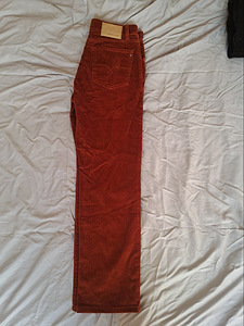 Pierre Cardin Deauville, sametpüksid, oranžid, W34/L34 (4 foto / 5)