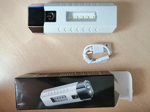 Led taskulamp lanterna T6- 1000 lm, uus (10 foto / 10)