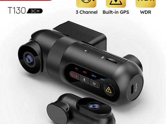 VIOFO T130 3CH видеорегистратор!