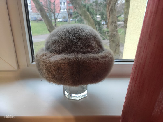 Naiste talvemüts, sinine naarits 56/57