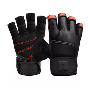 Кожаные перчатки для тяжелой атлетики RDX L7 (1 фото из 2)