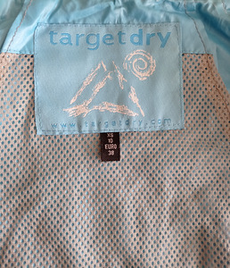 Naiste vihmajope Target Dry Rain Jacket M 38 kapuutsiga (3 foto / 10)