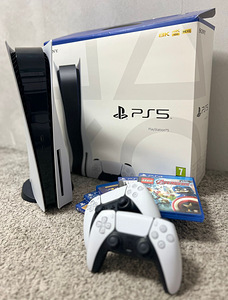 PlayStation 5(DISC) + 2 Dualsense + 5 Игр (4 фото из 6)