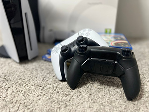 PlayStation 5(DISC) + 2 Dualsense + 5 Игр (5 фото из 6)