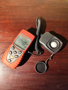 Amprobe LM-120 valgusemõõtja, lux/footcandle, töötab hästi (2 foto / 4)