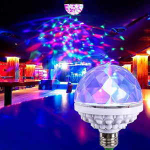 LED pöörlev diskopall,lamp,lambi lüliti,üleminek E27,GU10,G4 (1 foto / 10)