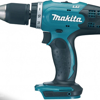 Akutrell Makita DHP453 (ilma aku)