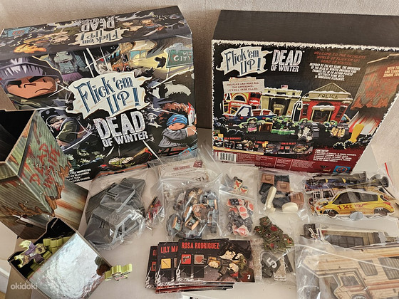 Flick 'em Up!: Dead of Winter настольная игра