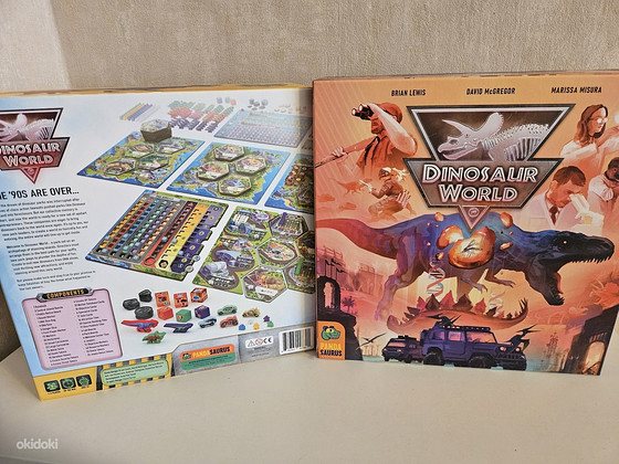 Dinosaur World (kickstarter edition) lauamäng