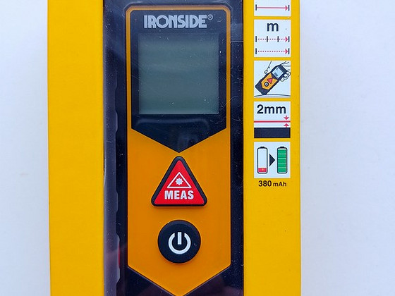 Лазерный дальномер Ironside красный 40м