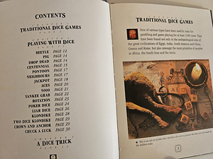 The pocket book of DICE GAMES (2 foto / 5)