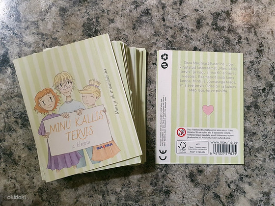 Maxima kleepsud Minu Kallis Tervis 26tk