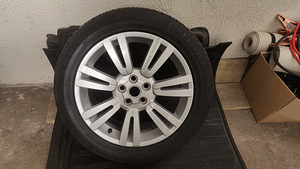M: Land Rover Range Rover velg + rehv 8,5x20, 5x120 (1 foto / 4)