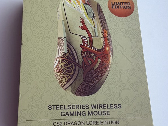 SteelSeries Wireless Gaming Mouse CS2 Dragon Lore Edition