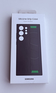 Samsung Galaxy S23 Ultra Silicone Grip Case , Black (1 foto / 2)