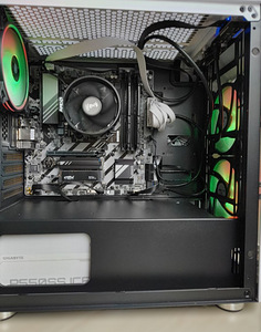 Современный игровой компьютер с процессором AMD Ryzen 5 8600G (5 фото из 7)