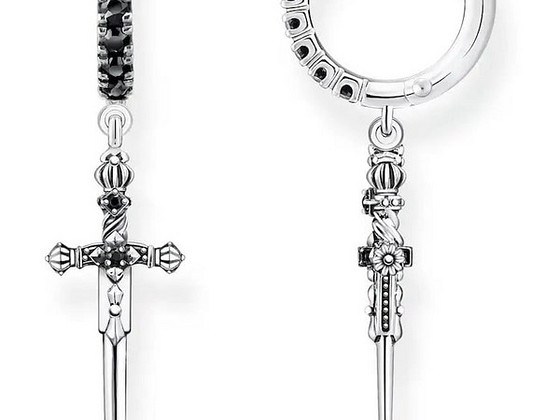 Серебряная серьга Thomas Sabo (подвеска)