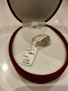 GOLD RING AU585 (2 foto / 2)