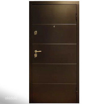 Металлическая дверь для квартиры MG-3 Wenge