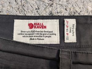 Fjällräven G1000 - походные брюки EU60 (2 фото из 6)