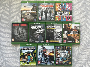 Xbox One mängud (plaadid) (1 foto / 10)