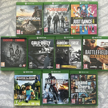 Xbox One mängud (plaadid)