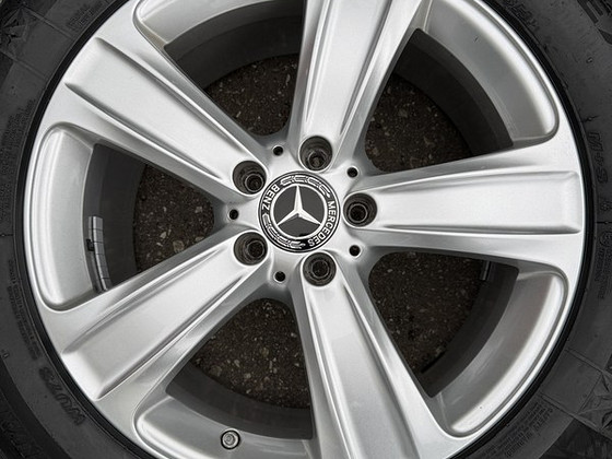 18" оригинальные диски Mercedes-Benz 5x112 + зимние шины 7,5 мм