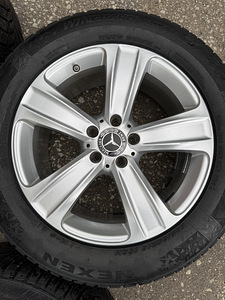 18" оригинальные диски Mercedes-Benz 5x112 + зимние шины 7,5 мм (2 фото из 10)